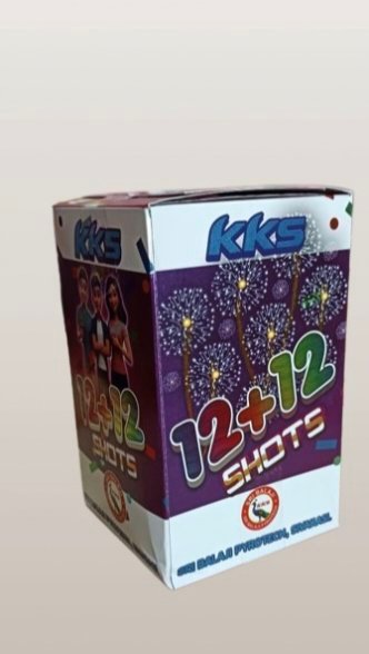 12 Shot Color with Crackling | 1 Box